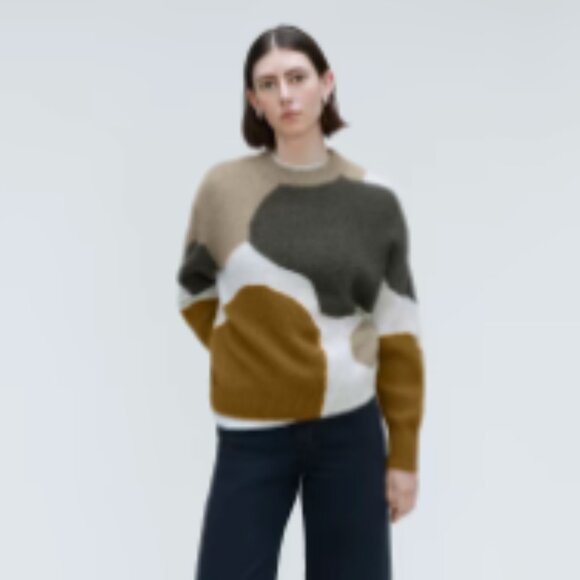 Everlane Camo Crew Neck Sweater - Picture 15 of 15